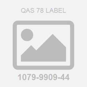 QAS 78 Label
